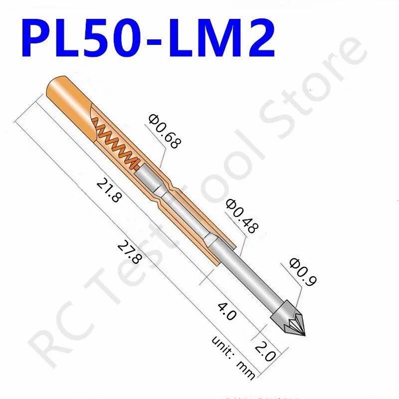 100PCS PL50-LM2  ׽Ʈ  PL50-LM ׽Ʈ κ    ݼ ׽Ʈ ٴ ׽Ʈ  27.8mm  0.68mm 0.90mm 0.48mm